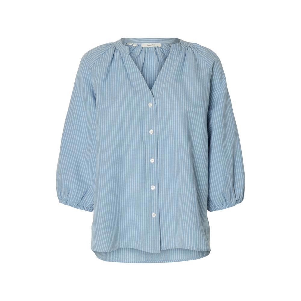 Selected Femme Cleo Alberta Linen Blend Shirt
